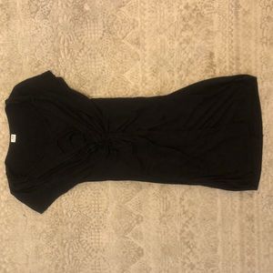 Three dots black knot dress size xs
